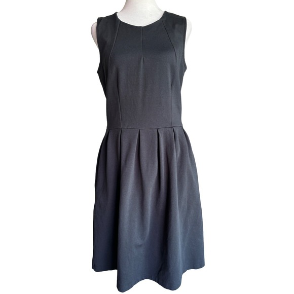 Hanna Andersson Dresses & Skirts - Hanna Anderson Dress Size 8 Fit and Flare Black Stretch heavy